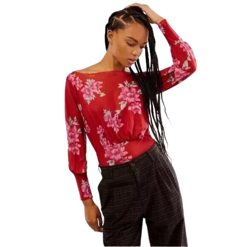 INTIMATELY FREE PEOPLE | Undercover Floral Lined Lace Body Suit